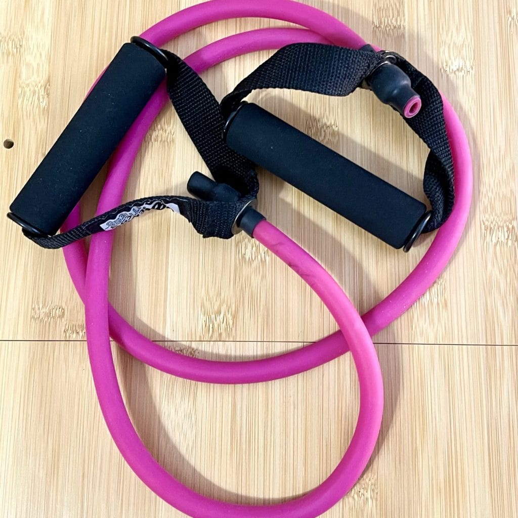 must have home gym equipment: resistance band