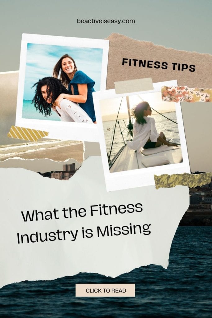what the fitness industry is missing - with girl having fun in the background