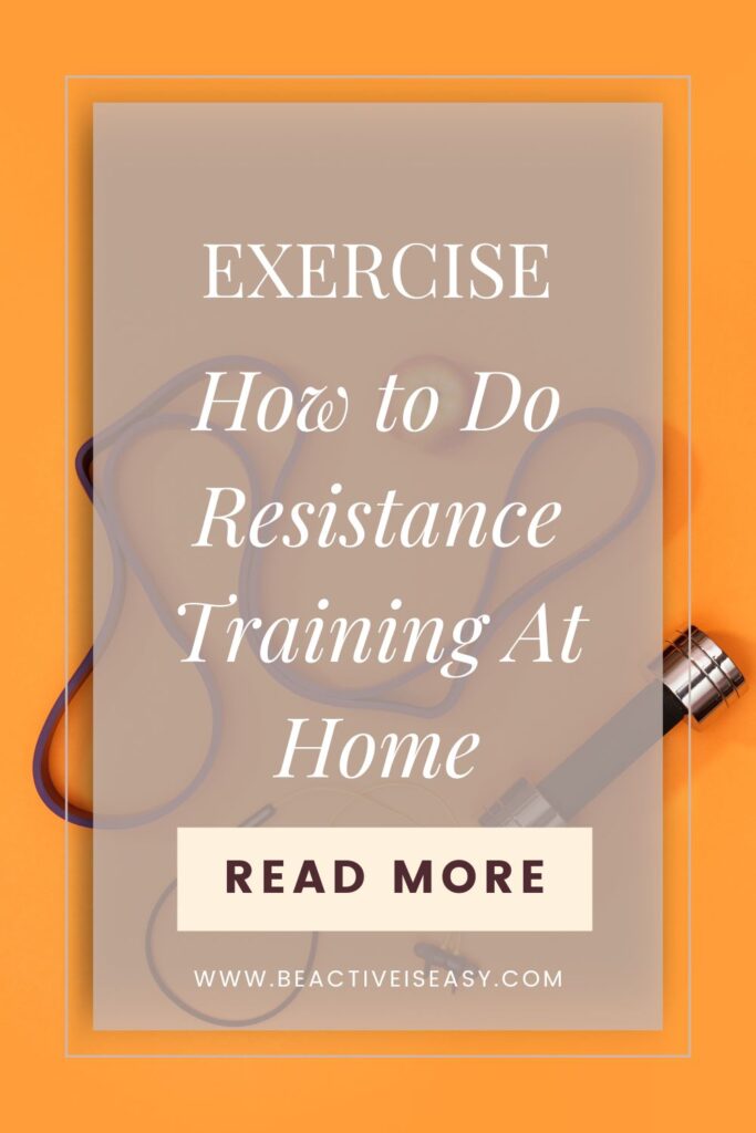 how to do resistance training at home featured image