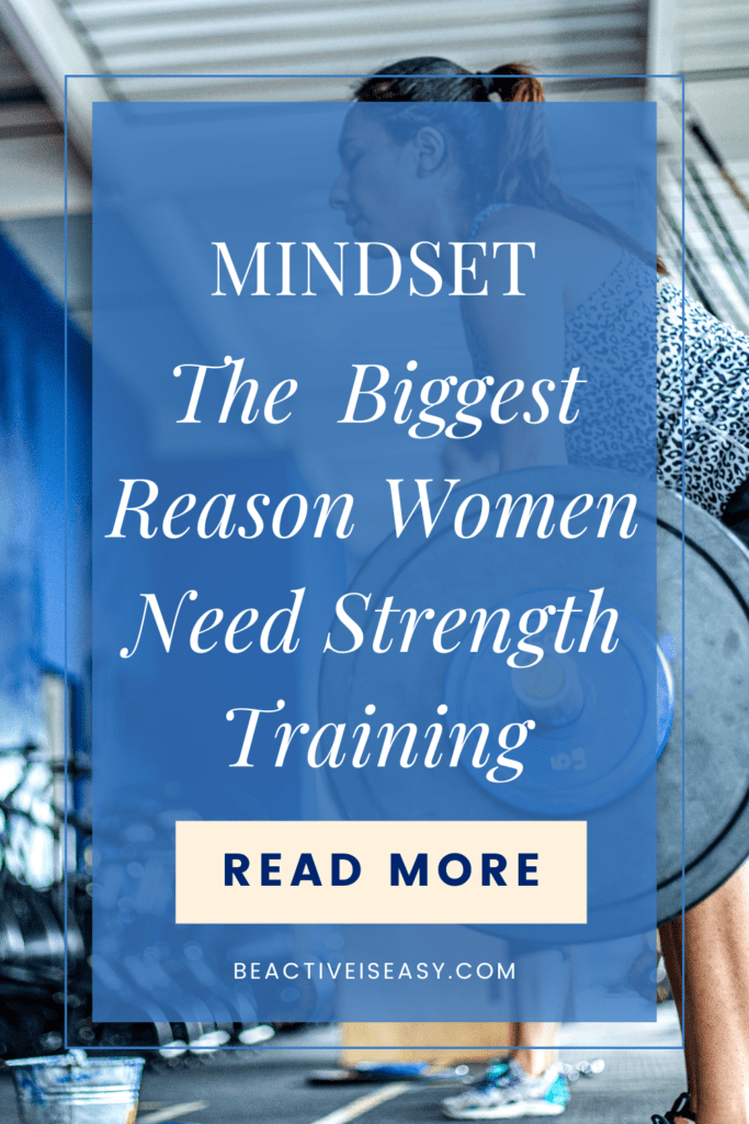 the biggest reason women need strength training
